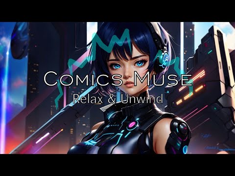 [COMICS MUSE] Chill Lofi Beats & Comic Girls 🎀 The Lost Space Warrior Lofi