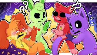 DogDay X CatNap & Bobby BearHug's Smiling Critters Swap PROBLEM┃Poppy Playtime Chapter 5┃Comic Dub