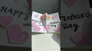 cute & easy Mother’s Day gift 🌸 #giftidea #diy #craft #diygift #popupcard #mothersday #mom #art