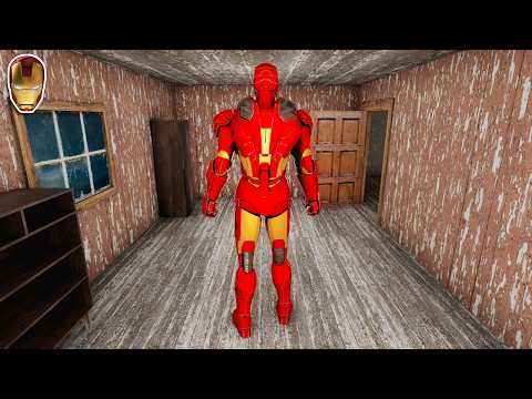 Playing As IRON MAN in Granny House | 3D Animation Story