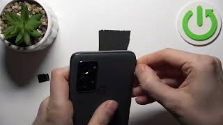 How to Insert SIM & SD Cards on OUKITEL C33 - Locate SIM Tray