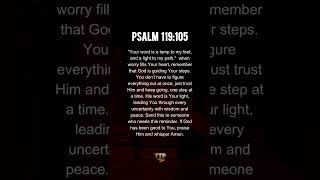 Strong Bible Verse For You #bibleverse #psalm119 #gospel #bible #gospelmusic #jesus #faith