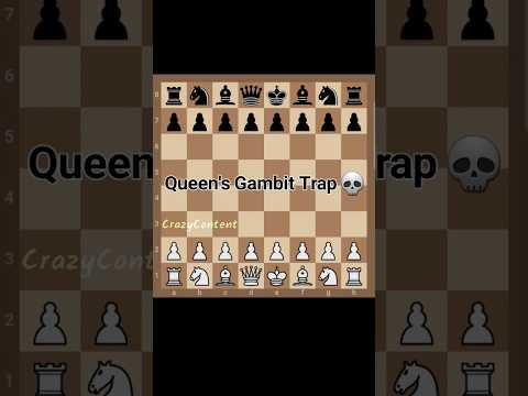 Queen's Gambit Trap|#brilliantmove#chess#puzzle #chessgame #shorts #ytshorts#yt #youtube#trend