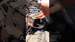 Never Smash Your Fingers Again with This Quick Tech Trick! 😱 #mechanic #shorts