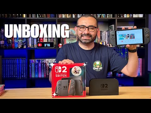 Nintendo Switch 2! Full Unboxing + First Look + Initial Setup