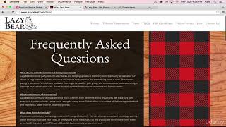 The Web Developer Bootcamp : The Front End Holy Trinity