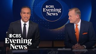 John Dickerson and Maurice DuBois sign off after their last "CBS Evening News" broadcast