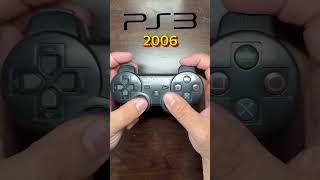 PlayStation Controller Evolution [1994-2020] #sony #playstation #controller #ps1 #ps2 #ps3 #ps4 #ps5
