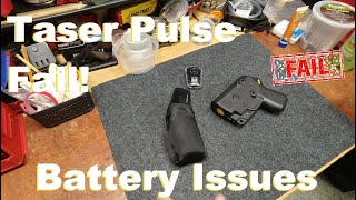 Taser Pulse Fail (Taser Pulse and Plus Battery Issues)