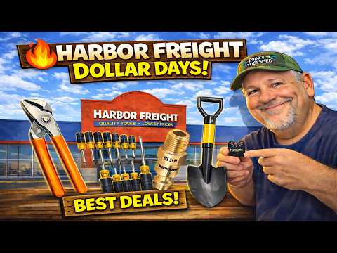 Harbor Freight Just Dropped Their NEW Dollar Days! 2/12 - 2/25