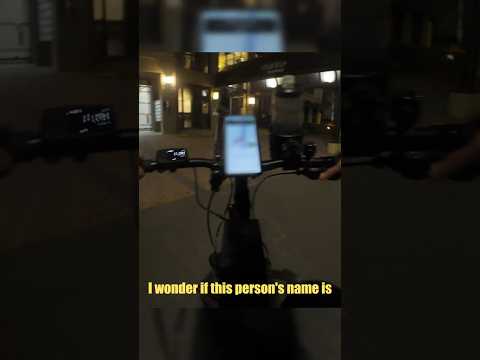 This Delivery Order's Name Had Me Confused 💀  #ubereats #ebikedelivery #melbourne #funny #shorts