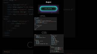 hover button light effect #shorts #youtubeshorts #coding #html #css #hoverbutton #codinglife