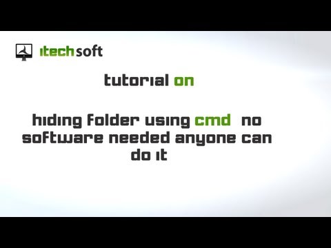 Hide A Folder Using CMD