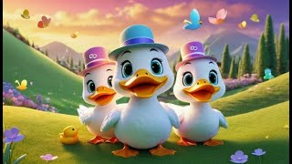 Two Little Ducks Learn to Spell | Fun ABC Song for Kids | Spelling Rhyme with Ducks
