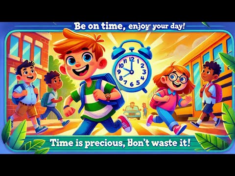 Children’s learning story | Time is precious | Moral story for kids | Read aloud story for children