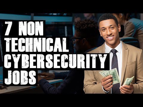The Top 7 Non-Tech Cybersecurity Jobs | Highest PAYING!