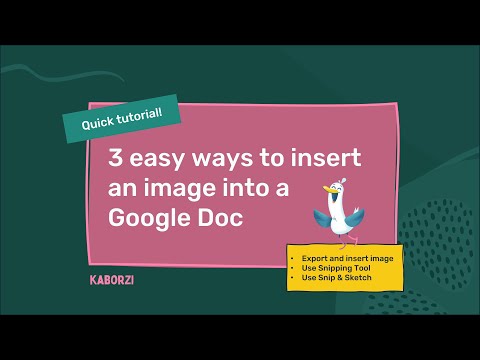 🙋 CLASS Q&A: How to insert an image into a Google Doc (3 easy ways!)