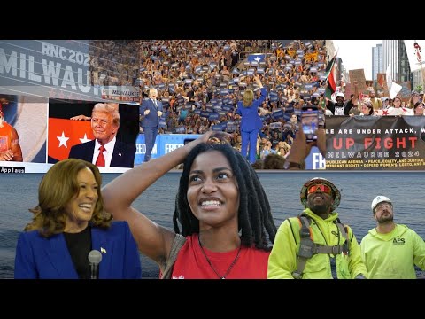 THE THIN BLUE WAVE | The Republican Convention & Kamala Harris come to Milwaukee - Election 2024