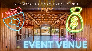 Multi-Million Dollar VENUE FOR SALE!!  Rio Medina Texas Event Venue W/ Old World Charm!!