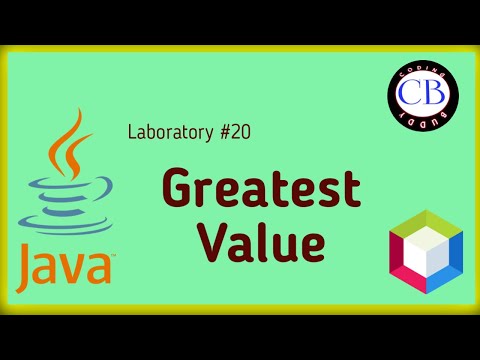 Activity #20 Greatest Value