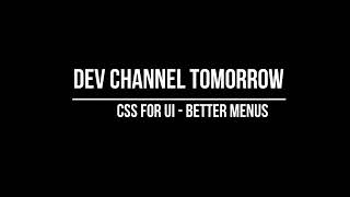 CSS For UI - Better Menus