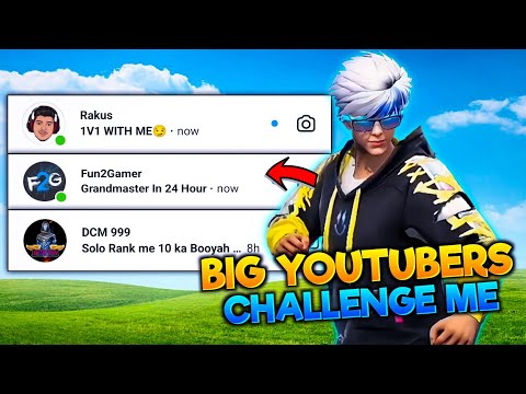 BIG YOUTUBERS GIVE ME EXTREME CHALLENGES 🔥 Can I Complete All Challenge..💀