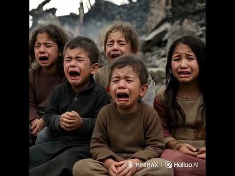 ফিলিস্তিনে শিশুদের কান্না থামবে কবে?"When will the children in Palestine stop crying?