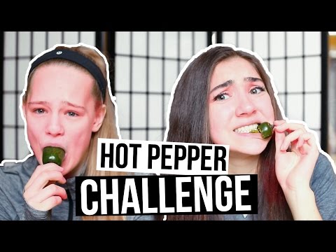 HOT PEPPER CHALLENGE | Jenna Rosabelle