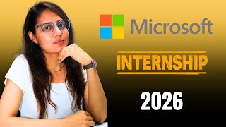 Microsoft Internship 2026 | Software Engineer | Complete Guide with Resources