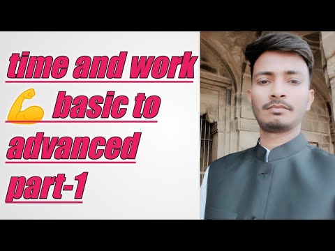 Time and work basic to advanced level part-1/ 🔥🔥