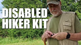 Disabled Hiker Kit - Lightweight Survival Gear Vest
