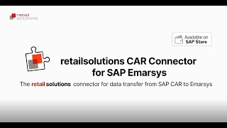 retailsolutions CAR Connector for SAP Emarsys