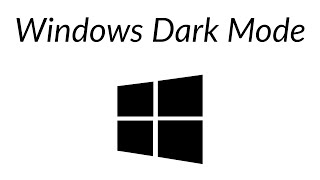 How to Enable Dark Mode in Windows