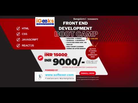 i Geeks Technologies | Front End Bootcamp