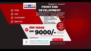 i Geeks Technologies | Front End Bootcamp