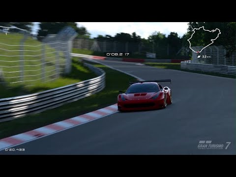 Ferrari 458 Italia GT3 I 뉘르부르크링 POV I 타임트라이얼 I 그란투리스모 7