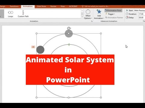 Solar model Using Power Point