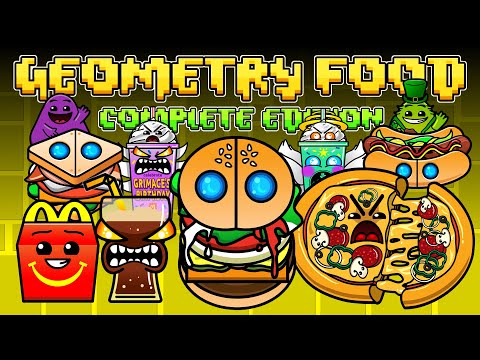 Geometry Dash Food Complete Edition│INJEF