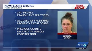 New felony charge filed against former Madison County treasurer