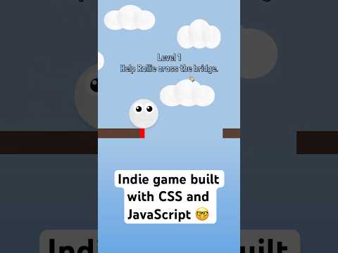 Can you get Rollie over the bridge? CSS Animation