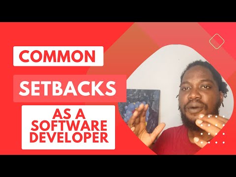 common setback as a software developer