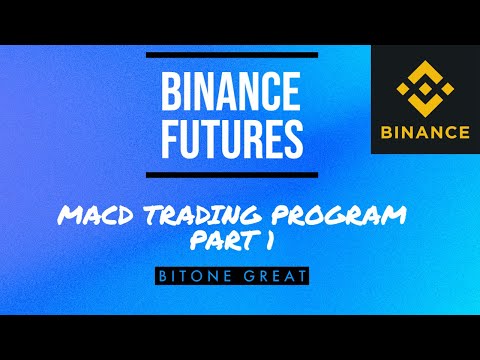 [Binance Futures][Part 1] MACD Automated Trading Program (Python API)