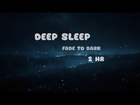 Floating into Deep Sleep | 2 Hours Fantasy Ambience (Fades to Dark Screen)