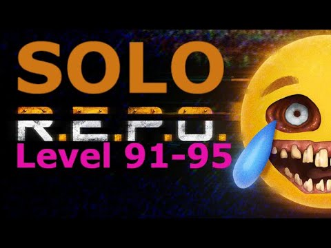 R.E.P.O Solo Level 91-95 [WORLD RECORD] (Full commentary)