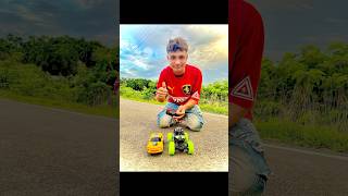 RC master track 4X4 versus robot control car #shorts