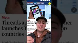 Meta’s new app “Threads” #meta #threads #newapp #tech #twitter