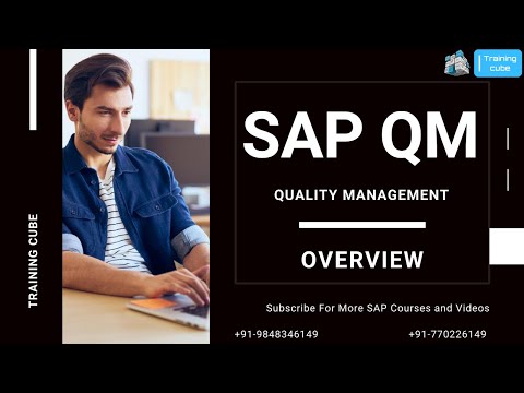 SAP QM [Quality Management] Online Courses | Overview| Training cube - 9848346149