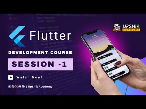 Flutter Development Course – Session 1 | Mobile App Development with Flutter