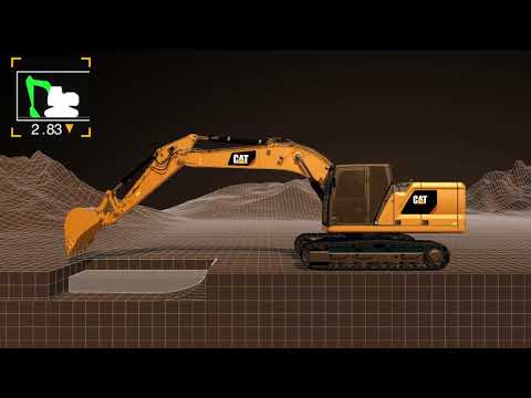 Next Generation Excavator: Cat® Connect Technology  - Grade Assist Source