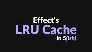 Cache | Effect in 5(ish)